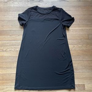 Black T-Shirt Dress 
Size tag removed size M